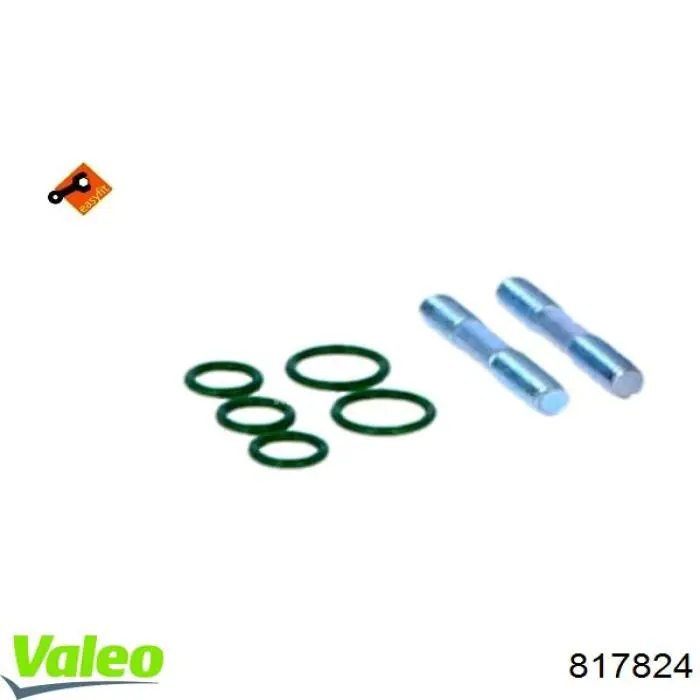Купить 817824 VALEO Радиатор системы охлаждения кондиционера