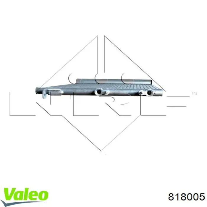 Радиатор кондиционера 818005 VALEO