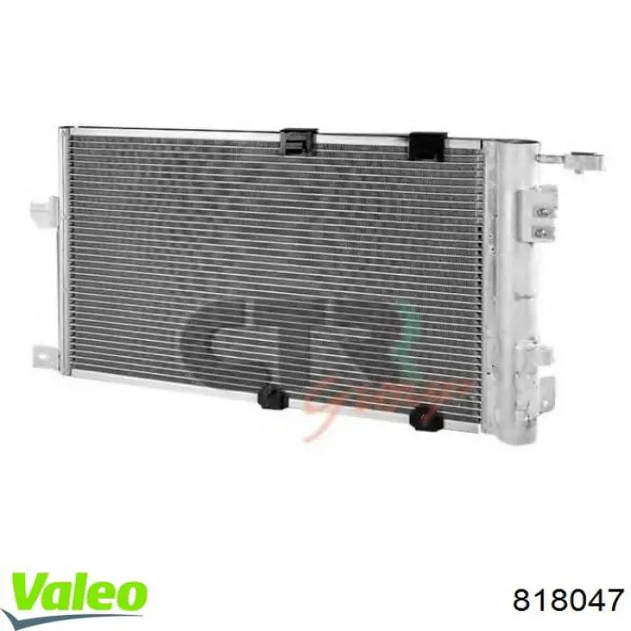 818047 VALEO радиатор кондиционера