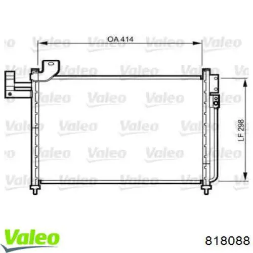 Конденсатор кондиционера Mazda BJ3A61480 цена, от 22.01 USD