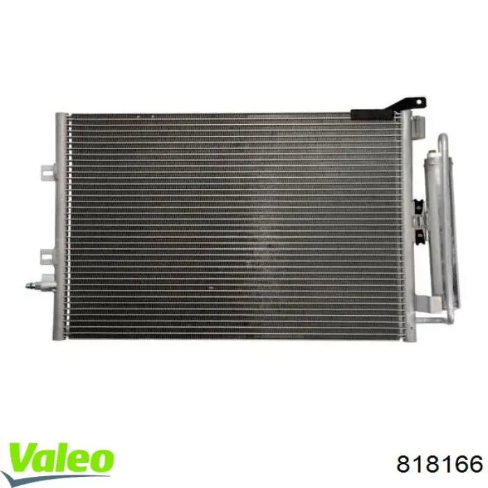 Радиатор кондиционера 818166 VALEO