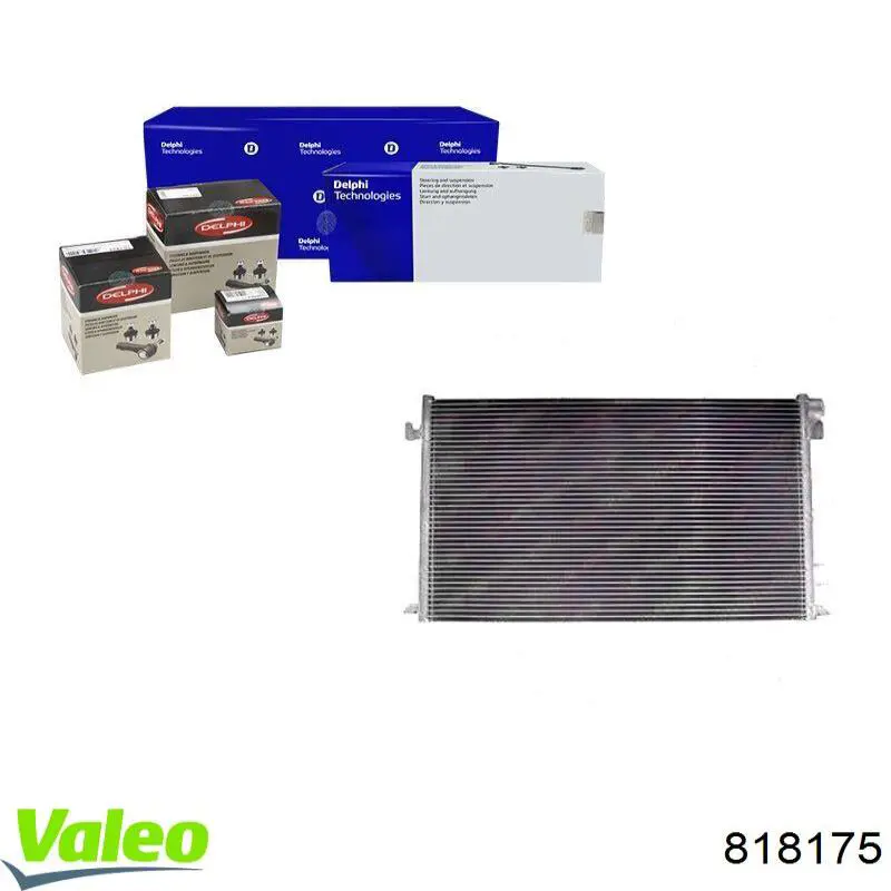 Конденсатор кондиционера VALEO 818175 цена, от 72.81 USD