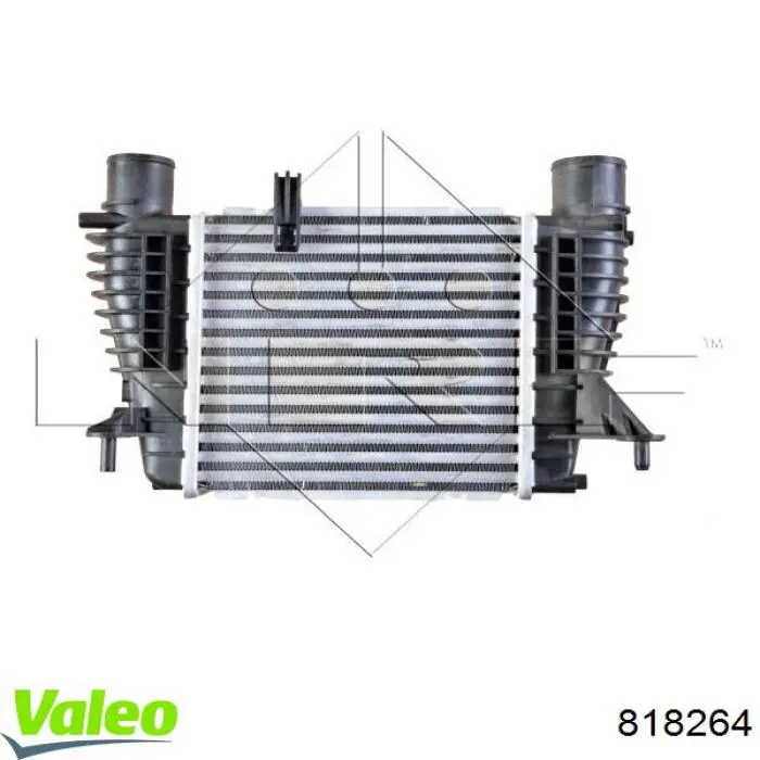818264 VALEO Охладитель наддувочного воздуха