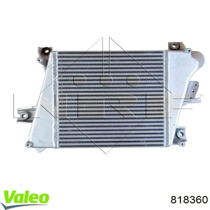 818360 VALEO Охладитель наддувочного воздуха