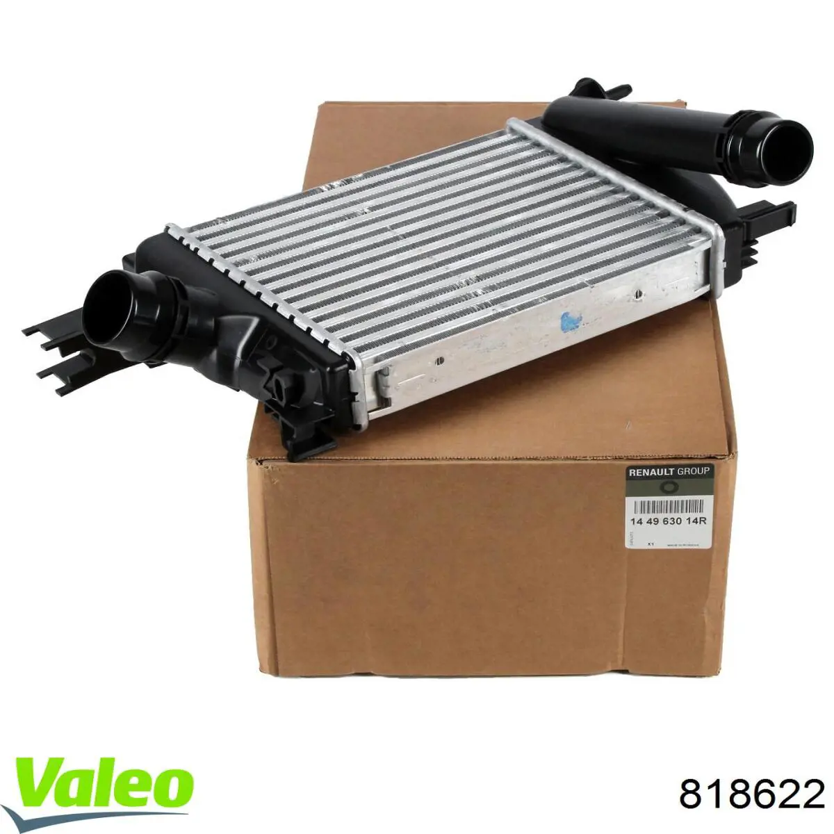 818622 VALEO radiador de intercooler