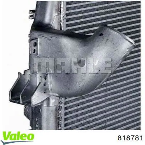 Купить 818781 VALEO Интеркулер
