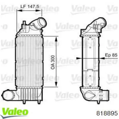 Интеркулер 818895 VALEO