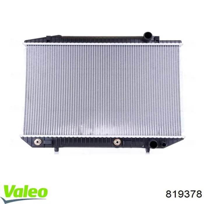 Radiador refrigeración del motor 819378 VALEO