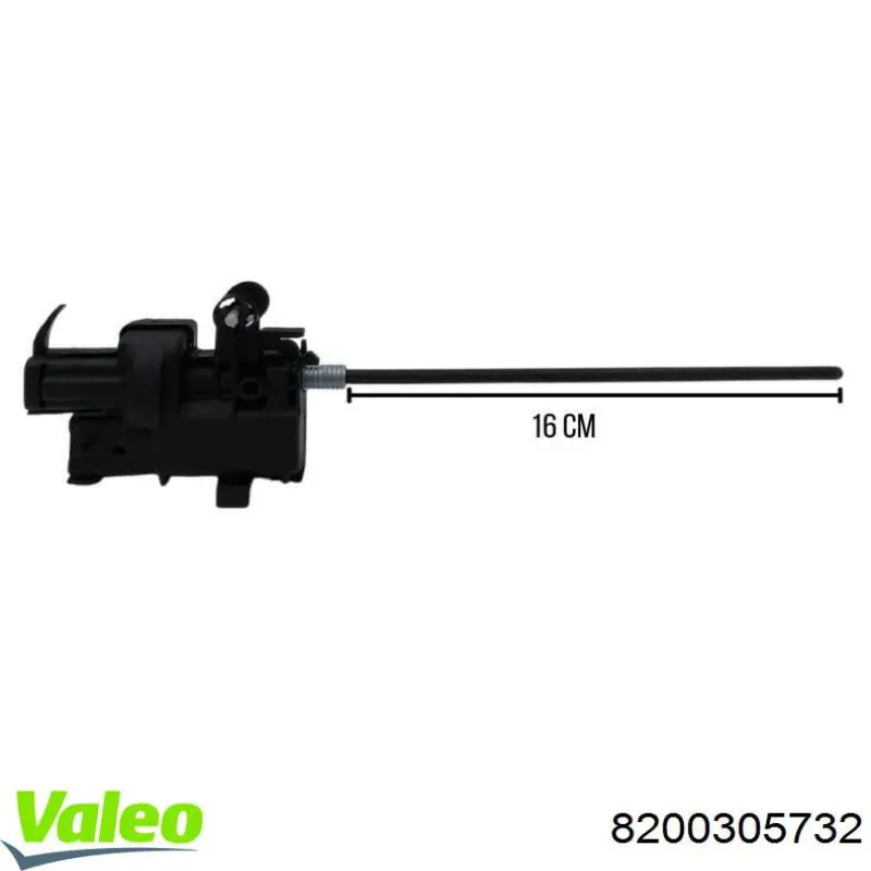 Мотор-привод открытия лючка бака VALEO 8200305732 цена, от 22.52 USD
