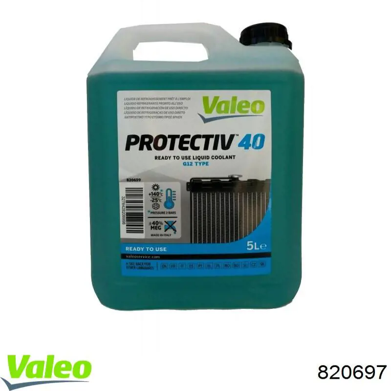 Антифриз 820697 VALEO