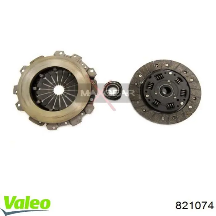 Купить 821074 VALEO Комплект сцепления (диск, корзина, подшипник)