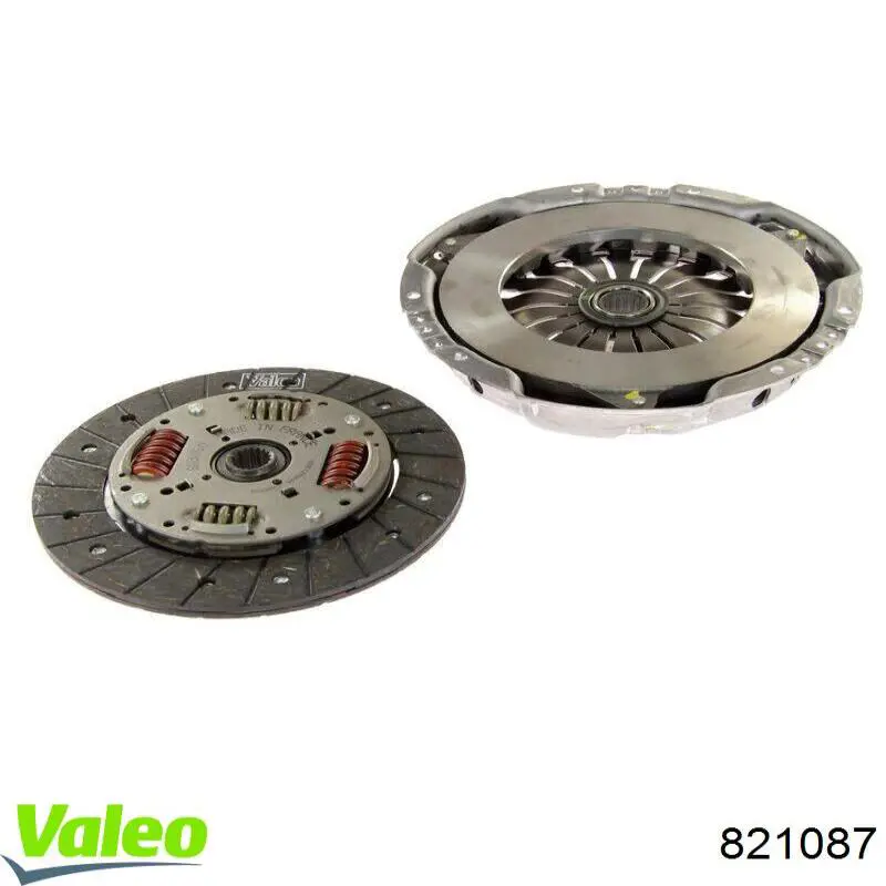 821087 VALEO Сцепление в сборе