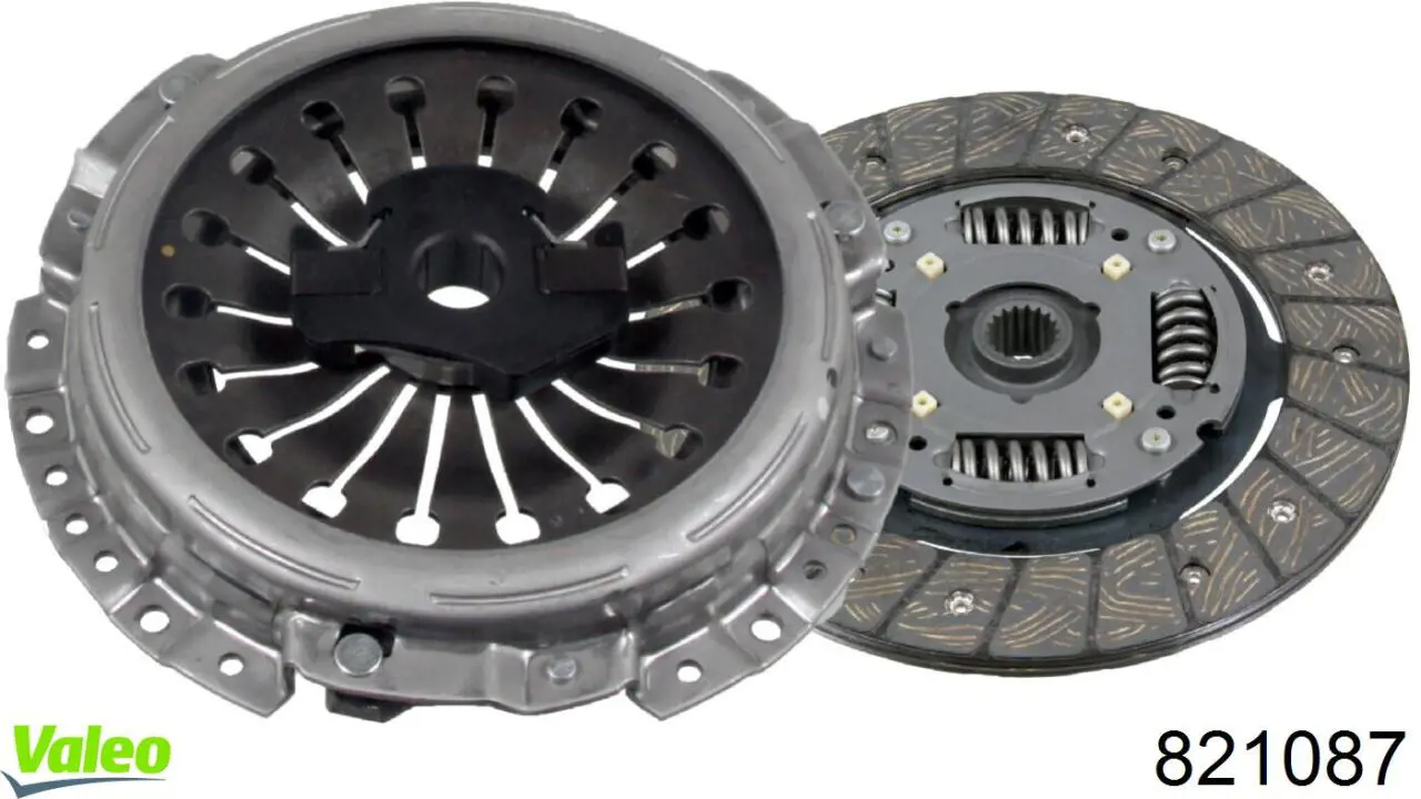 Комплект сцепления (3 части) VALEO 821087 цена, от 173.82 USD