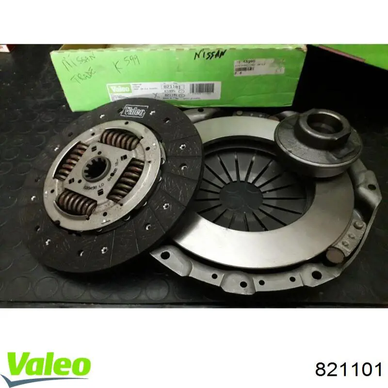 Комплект сцепления (3 части) VALEO 821101 цена, от 195.80 USD