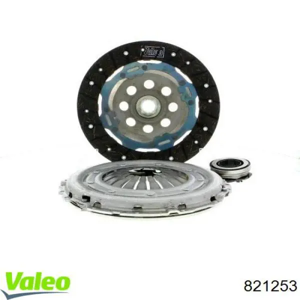 Комплект сцепления (3 части) VALEO 821253 цена, от 146.33 USD