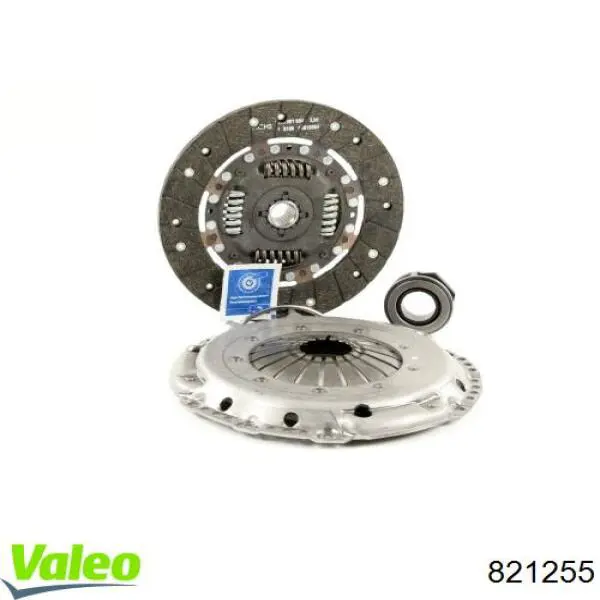 Купить 821255 VALEO Комплект сцепления (диск, корзина, подшипник)