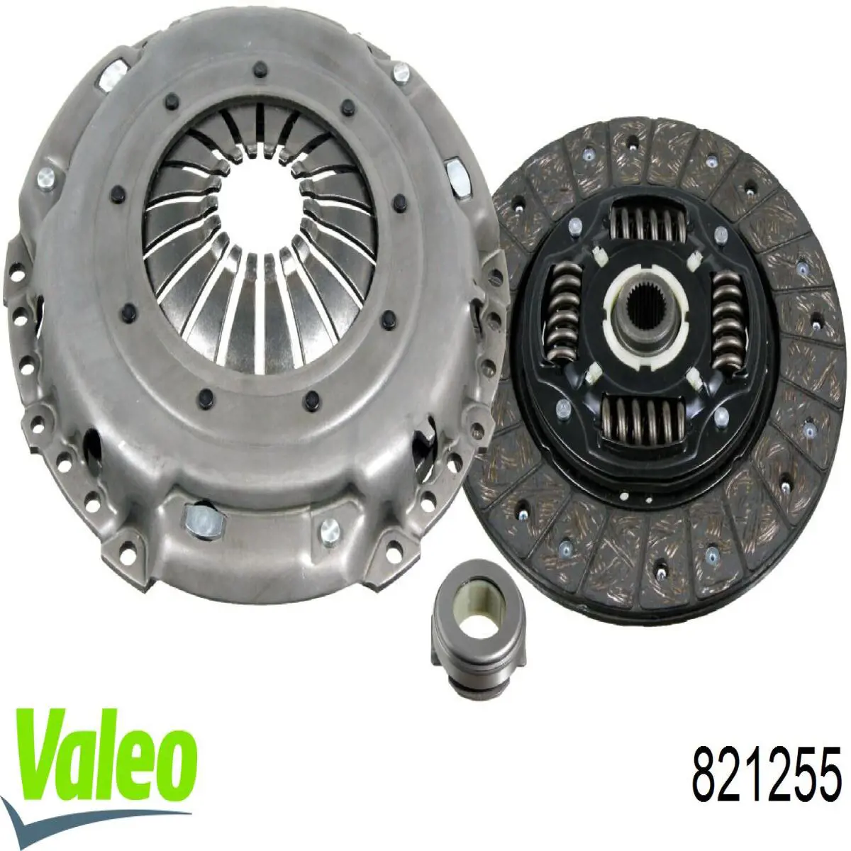 Комплект сцепления (3 части) VALEO 821255 цена, от 113.23 USD