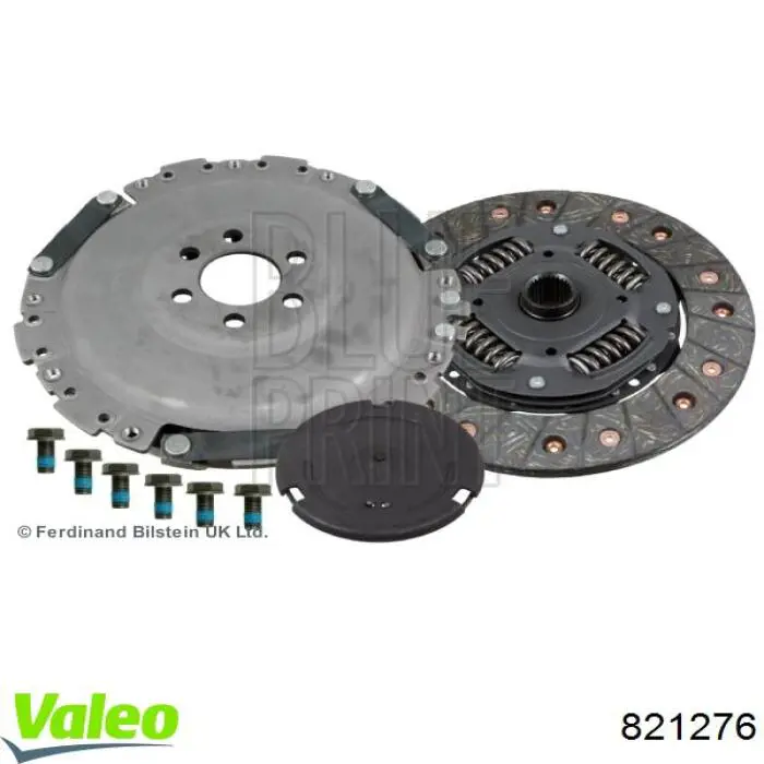 Купить 821276 VALEO Комплект сцепления (диск, корзина, подшипник)