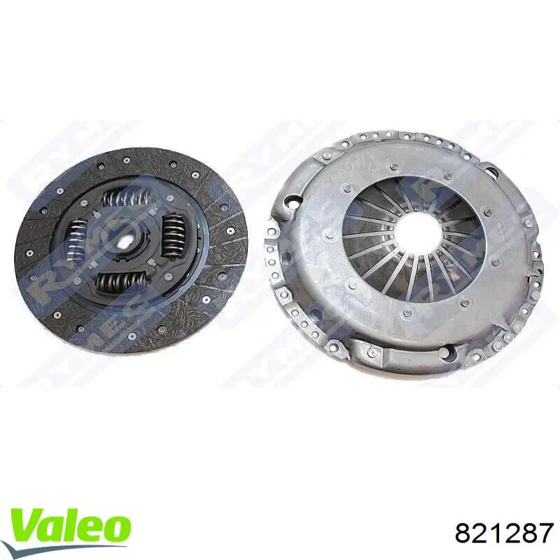 Комплект сцепления (3 части) VALEO 821287 цена, от 124.31 USD