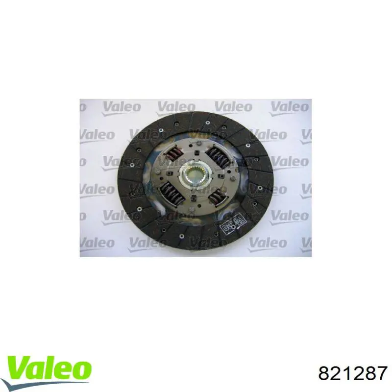 Купить 821287 VALEO Комплект сцепления (диск, корзина, подшипник)