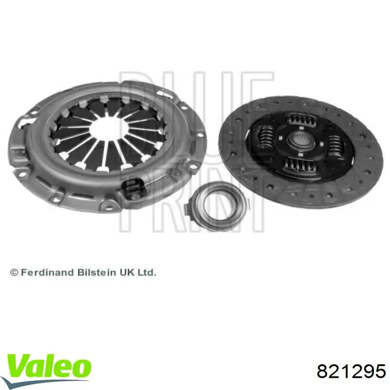 Комплект сцепления (3 части) VALEO 821295 цена, от 94.99 USD