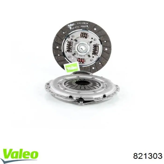 Купить 821303 VALEO Комплект сцепления (диск, корзина, подшипник)