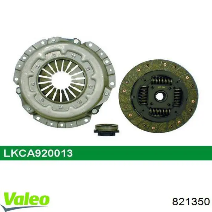 821350 VALEO Сцепление в сборе