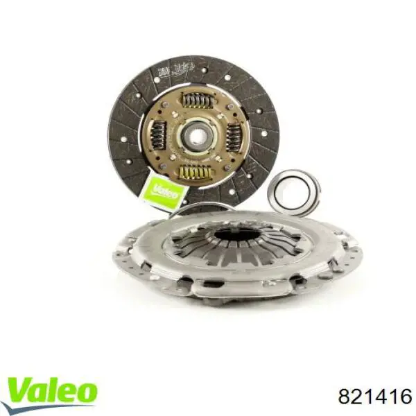 Комплект сцепления (3 части) VALEO 821416 цена, от 97.54 USD