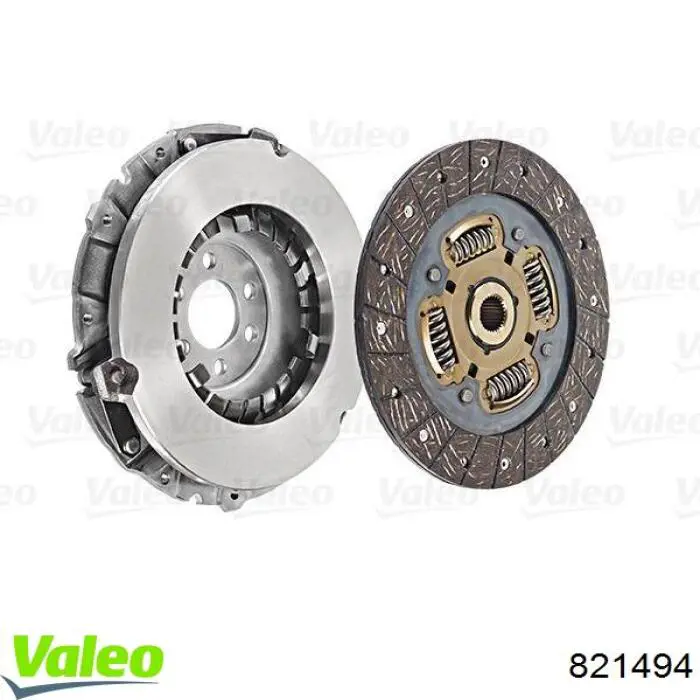 Комплект сцепления (3 части) VALEO 821494 цена, от 141.36 USD