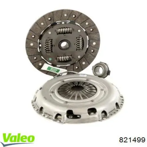 Комплект сцепления (3 части) VALEO 821499 цена, от 165.56 USD