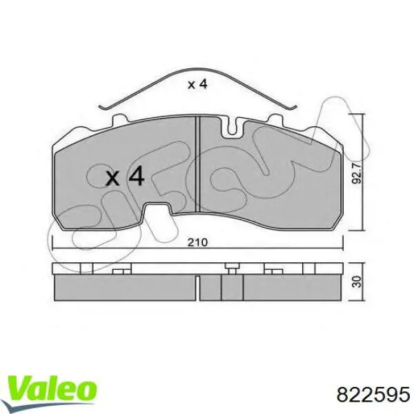 Конденсатор кондиционера VALEO 822595 цена, от 120.76 USD
