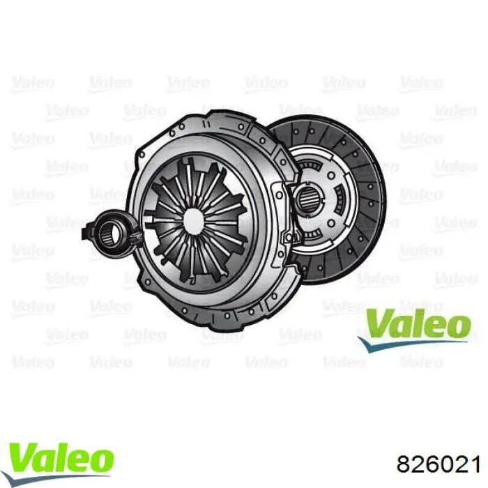 826021 VALEO Сцепление в сборе