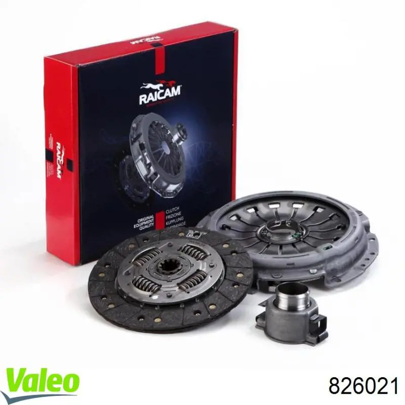 Комплект сцепления (3 части) VALEO 826021 цена, от 119.17 USD