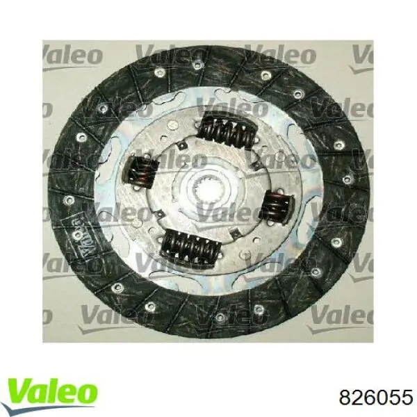 Комплект сцепления (3 части) VALEO 826055 цена, от 108.39 USD