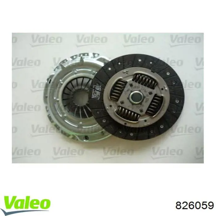 Купить 826059 VALEO Комплект сцепления (диск, корзина, подшипник)