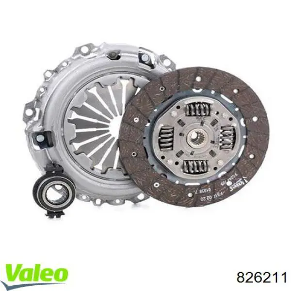 Комплект сцепления (3 части) VALEO 826211 цена, от 117.87 USD
