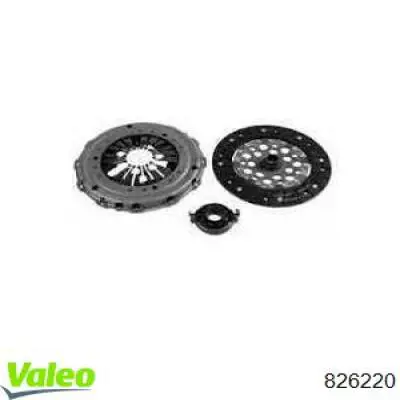 Купить 826220 VALEO Комплект сцепления (диск, корзина, подшипник)