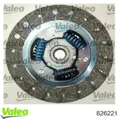 Kit de embrague (3 partes) 826221 VALEO