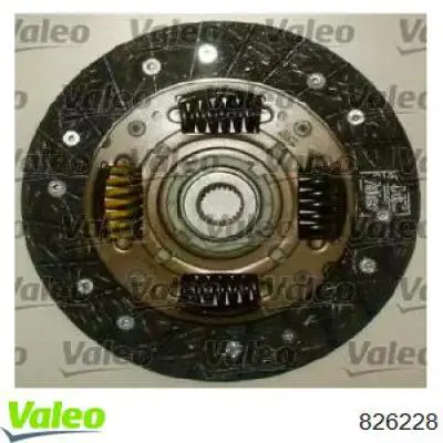 Купить 826228 VALEO Комплект сцепления (диск, корзина, подшипник)