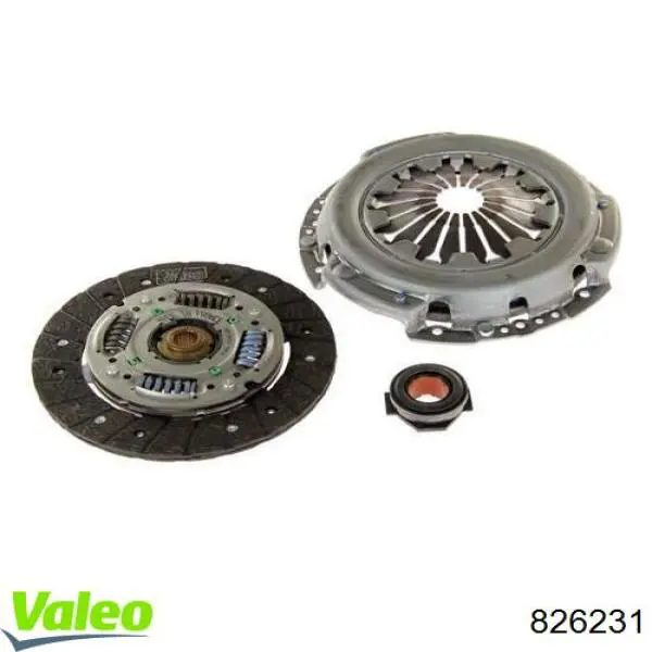 Комплект сцепления (3 части) VALEO 826231 цена, от 63.38 USD