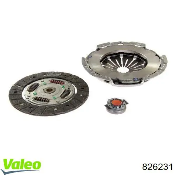 Комплект сцепления (3 части) VALEO 826231 цена, от 63.38 USD