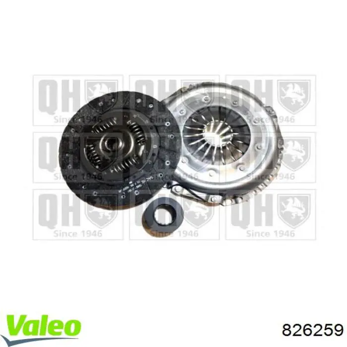 826259 VALEO Сцепление в сборе