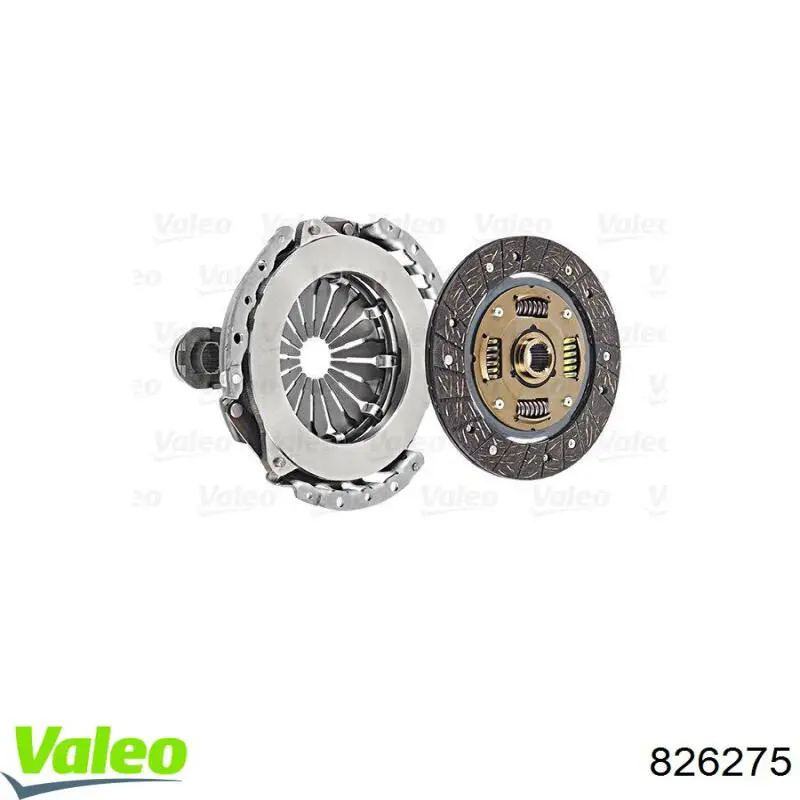 Купить 826275 VALEO Комплект сцепления (диск, корзина, подшипник)