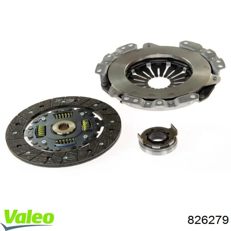 Комплект сцепления (3 части) VALEO 826279 цена, от 90.80 USD