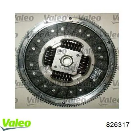 Комплект сцепления (3 части) VALEO 826317 цена, от 302.54 USD