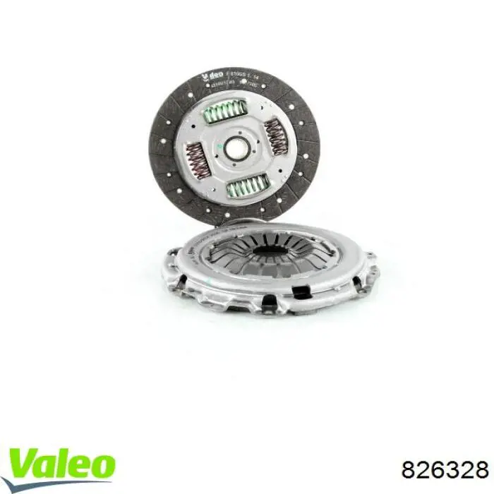 Купить 826328 VALEO Комплект сцепления (диск, корзина, подшипник)