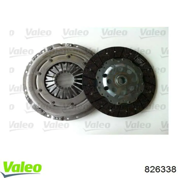 Комплект сцепления (3 части) VALEO 826338 цена, от 195.06 USD