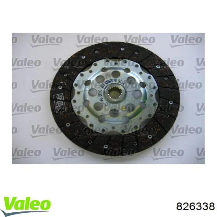 Купить 826338 VALEO Комплект сцепления (диск, корзина, подшипник)
