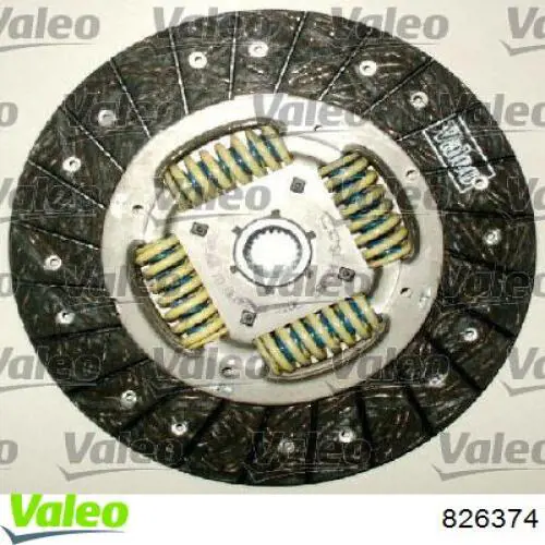 Комплект сцепления (3 части) VALEO 826374 цена, от 189.63 USD