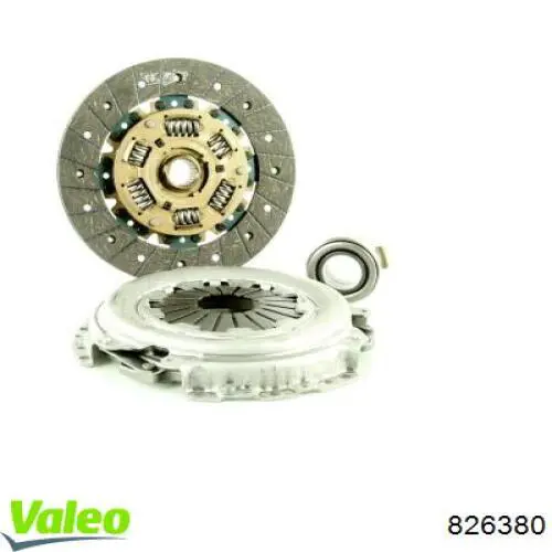 Комплект сцепления (3 части) VALEO 826380 цена, от 155.35 USD